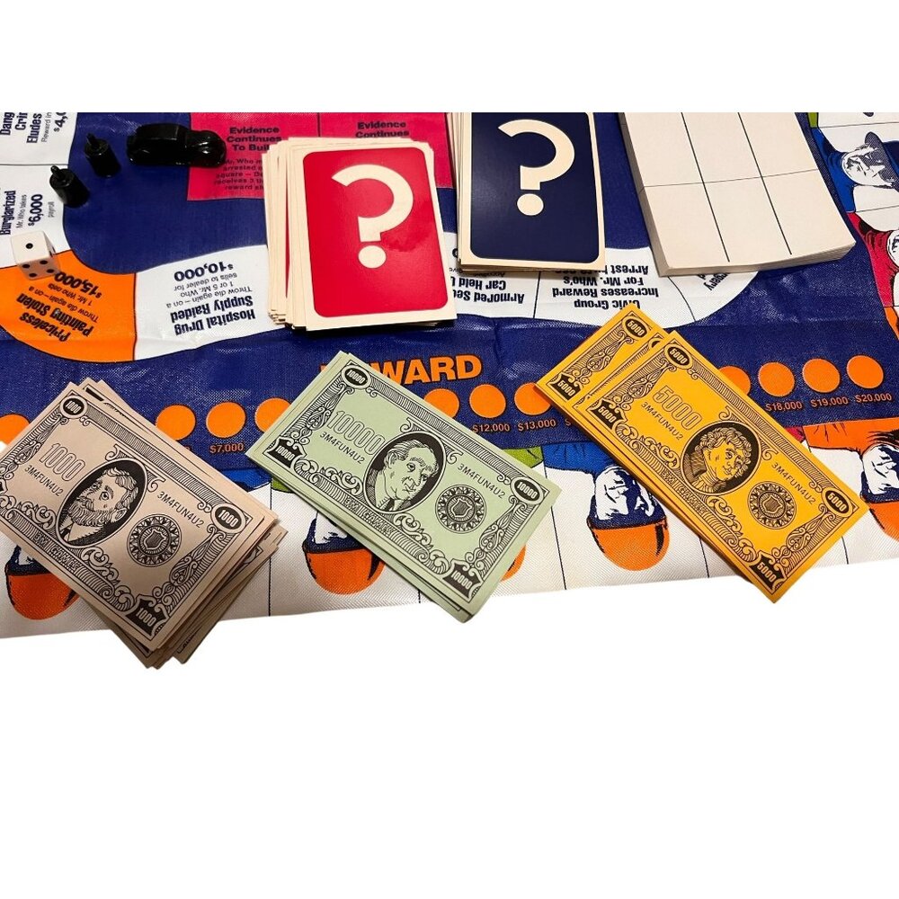 Mr. Who? Vintage Board Game 1973 By Minnesota Mining & Manufacturing - Picture 5 of 7